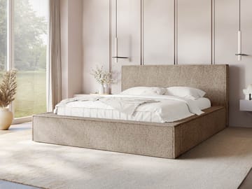 seng Glexi Bella 10 160x200 - beige - Møbler - Senger - Senger med oppbevaring