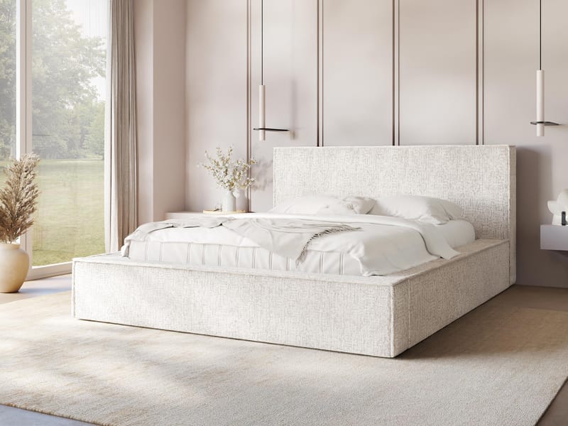 seng Glexi Bella 50 160x200 - hvit - Møbler - Senger - Senger med oppbevaring