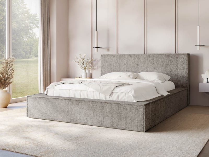 seng Glexi Bella 60 160x200 - beige - Møbler - Senger - Senger med oppbevaring