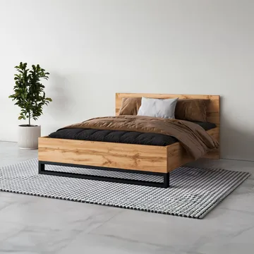 Seng Halle S - 140 cm - Møbler - Senger - Sengeramme & sengestamme