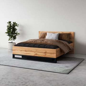 Seng Halle S med ramme på gassløft og oppbevaringsboks - 160 cm - Møbler - Senger - Sengeramme & sengestamme