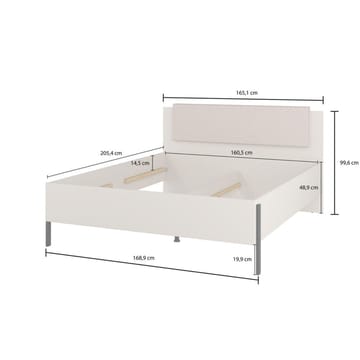 Seng Jukon S - 160 cm - Møbler - Senger - Sengeramme & sengestamme
