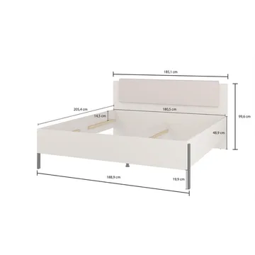 Seng Jukon S - 180 cm - Møbler - Senger - Sengeramme & sengestamme