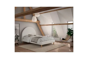 Seng Måne Hvit, 140 x 200 cm - Hvit, 140 x 200 cm - Møbler - Senger - Sengeramme & sengestamme