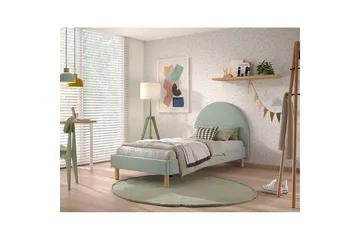 Seng Måne Oliven Grønn, 90 x 200 cm - Oliven Grønn, 90 x 200 cm - Møbler - Senger - Sengeramme & sengestamme