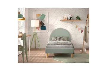 Seng Måne Oliven Grønn, 90 x 200 cm - Oliven Grønn, 90 x 200 cm - Møbler - Senger - Sengeramme & sengestamme