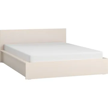 Seng med hodegjerde 4 You Fresh med Hevet Ramme Sand Beige - 160 x 200 cm - Møbler - Senger - Sengeramme & sengestamme