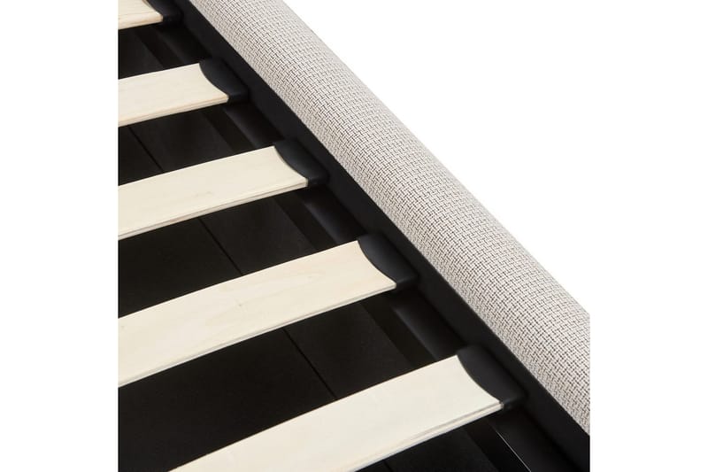Seng med lagring Bajonna - Beige, 160x200 cm - Møbler - Senger - Senger med oppbevaring