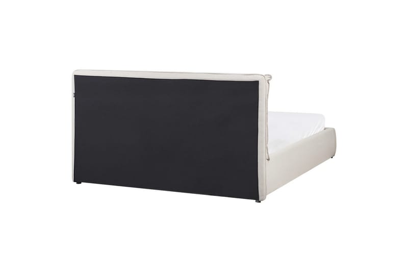 Seng med lagring Bajonna - Beige, 160x200 cm - Møbler - Senger - Senger med oppbevaring