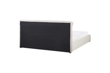 Seng med lagring Bajonna - Beige, 180x200 cm - Møbler - Senger - Senger med oppbevaring