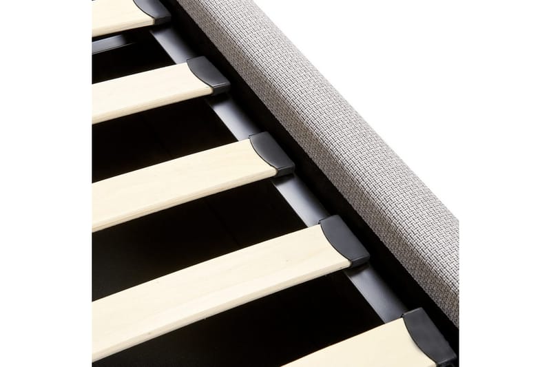 Seng med lagring Bajonna - Grå, 160x200 cm - Møbler - Senger - Senger med oppbevaring