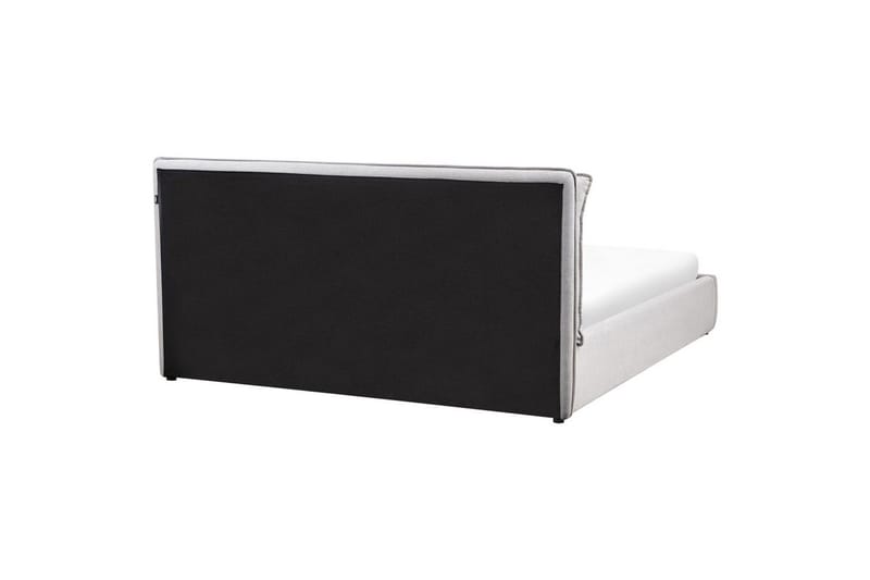 Seng med lagring Bajonna - Grå, 180x200 cm - Møbler - Senger - Senger med oppbevaring