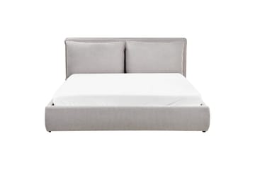 Seng med lagring Bajonna - Grå, 180x200 cm - Møbler - Senger - Senger med oppbevaring