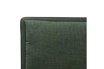 Seng med lagring Bajonna - Grønn, 160x200 cm - Møbler - Senger - Senger med oppbevaring
