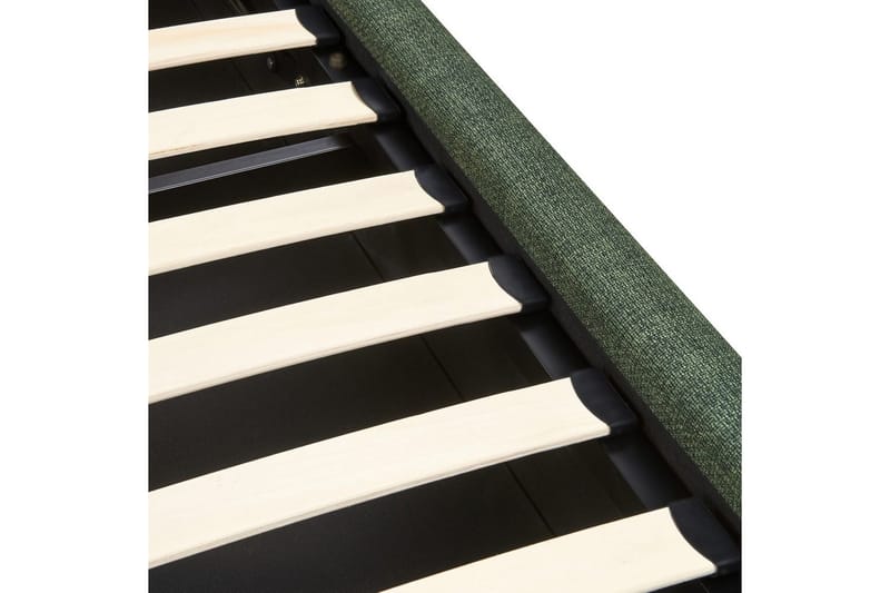 Seng med lagring Bajonna - Grønn, 180x200 cm - Møbler - Senger - Senger med oppbevaring