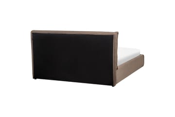 Seng med lagring Bajonna - Taupe, 160x200 cm - Møbler - Senger - Senger med oppbevaring