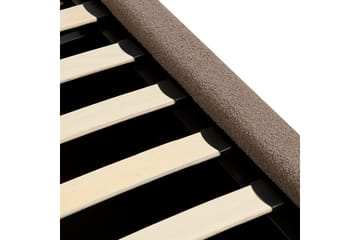 Seng med lagring Bajonna - Taupe, 180x200 cm - Møbler - Senger - Senger med oppbevaring