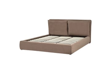 Seng med lagring Bajonna - Taupe, 180x200 cm - Møbler - Senger - Senger med oppbevaring