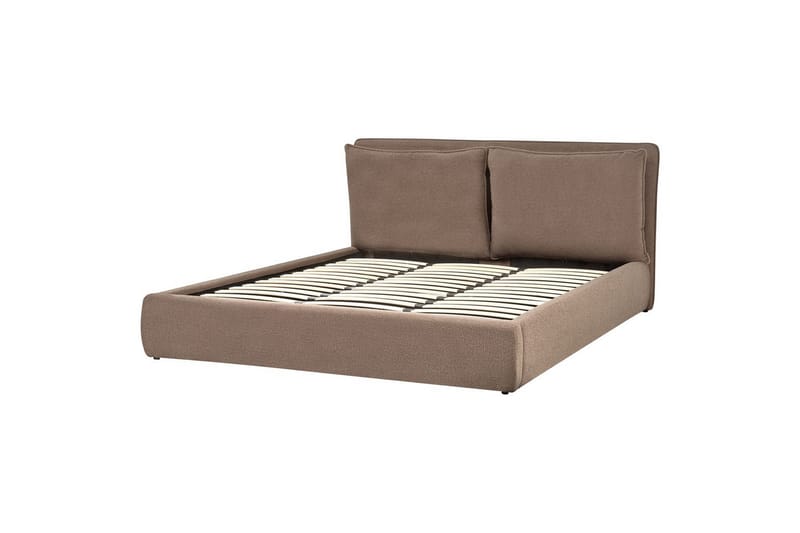 Seng med lagring Bajonna - Taupe, 180x200 cm - Møbler - Senger - Senger med oppbevaring