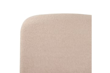 Seng med lagring Blagnac - Beige/Bouclé, 160x200 cm - Møbler - Senger - Senger med oppbevaring