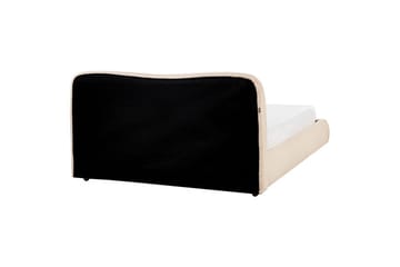 Seng med lagring Blagnac - Beige/Bouclé, 180x200 cm - Møbler - Senger - Senger med oppbevaring