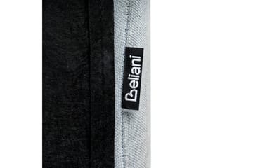 Seng med lagring Blagnac - Blå/Polyester, 160x200 cm - Møbler - Senger - Senger med oppbevaring