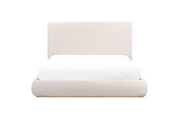 Seng med lagring Campagne - Beige, 160x200 cm - Møbler - Senger - Senger med oppbevaring