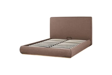 Seng med lagring Campagne - Brun, 160x200 cm - Møbler - Senger - Senger med oppbevaring