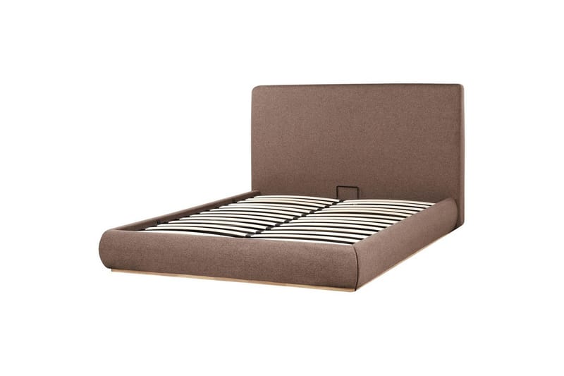 Seng med lagring Campagne - Brun, 160x200 cm - Møbler - Senger - Senger med oppbevaring