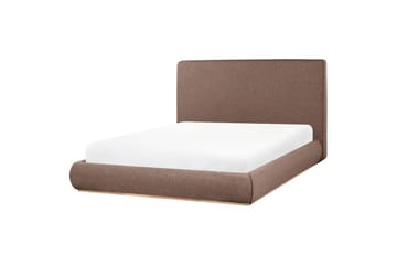 Seng med lagring Campagne - Brun, 160x200 cm - Møbler - Senger - Senger med oppbevaring