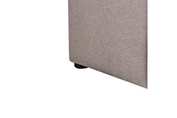 Seng med lagring Castelnavet - Beige, svart, 180x200 cm - Møbler - Senger - Senger med oppbevaring