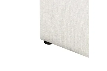 Seng med lagring Castelnavet - Hvit, Svart, 160x200 cm - Møbler - Senger - Senger med oppbevaring