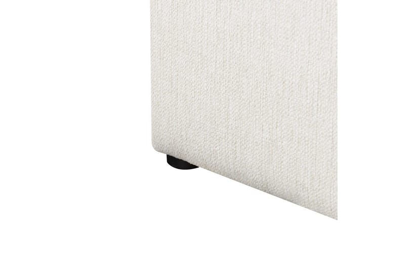 Seng med lagring Castelnavet - Hvit, Svart, 180x200 cm - Møbler - Senger - Senger med oppbevaring