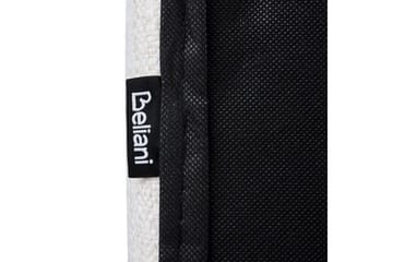 Seng med lagring Lagord - Off-white, Svart, 160x200 cm - Møbler - Senger - Senger med oppbevaring