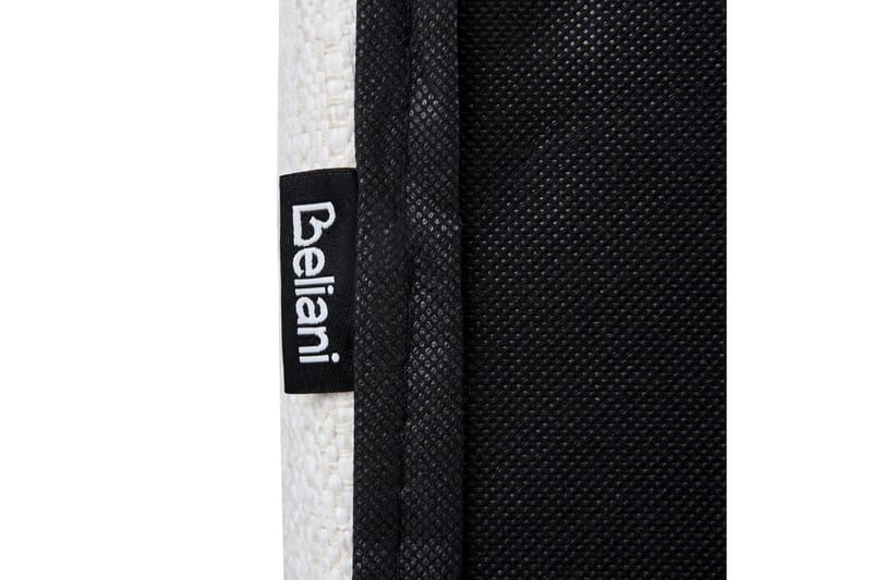 Seng med lagring Lagord - Off-white, Svart, 160x200 cm - Møbler - Senger - Senger med oppbevaring