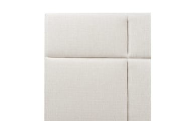 Seng med lagring Lagord - Off-white, Svart, 160x200 cm - Møbler - Senger - Senger med oppbevaring