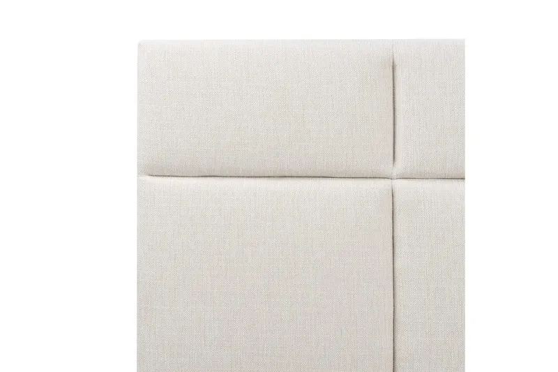 Seng med lagring Lagord - Off-white, Svart, 180x200 cm - Møbler - Senger - Senger med oppbevaring