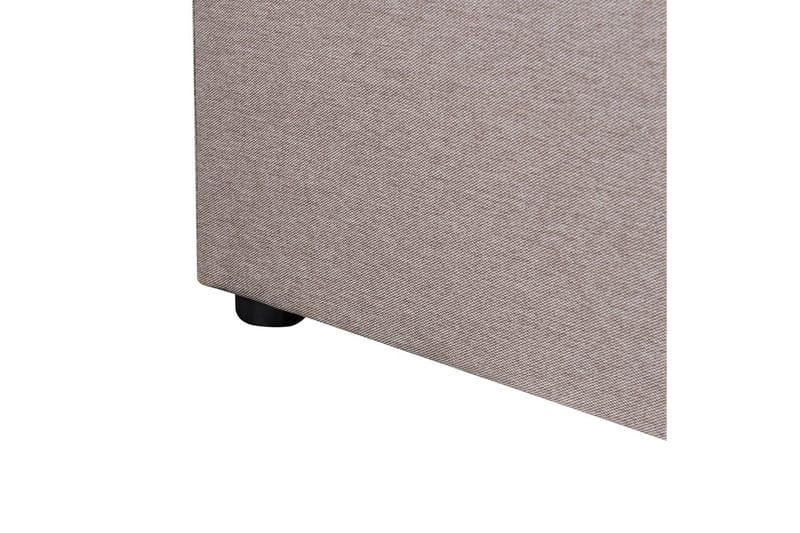 Seng med lagring Lagord - Taupe, svart, 160x200 cm - Møbler - Senger - Senger med oppbevaring