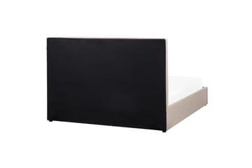 Seng med lagring Lagord - Taupe, svart, 160x200 cm - Møbler - Senger - Senger med oppbevaring
