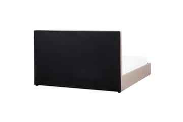 Seng med lagring Lagord - Taupe, svart, 180x200 cm - Møbler - Senger - Senger med oppbevaring