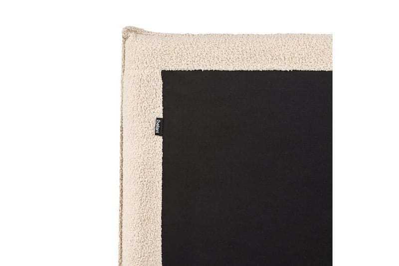 Seng med lagring Lavaur - Beige/Bouclé, 180x200 cm - Møbler - Senger - Senger med oppbevaring