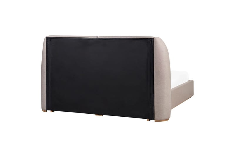 Seng med lagring Monestier - Beige, 160x200 cm - Møbler - Senger - Senger med oppbevaring