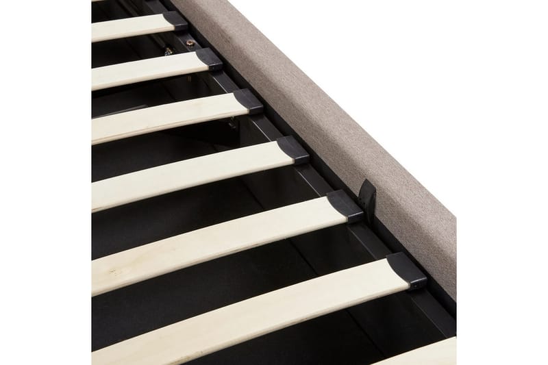 Seng med lagring Monestier - Beige, 180x200 cm - Møbler - Senger - Senger med oppbevaring