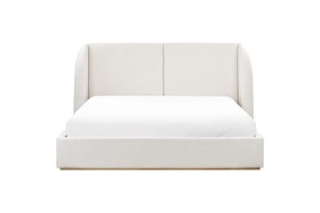 Seng med lagring Monestier - Hvit, 180x200 cm - Møbler - Senger - Senger med oppbevaring