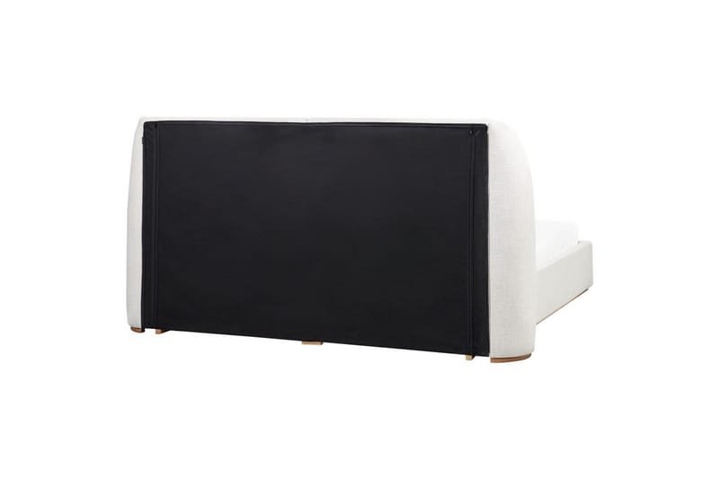 Seng med lagring Monestier - Hvit, 180x200 cm - Møbler - Senger - Senger med oppbevaring