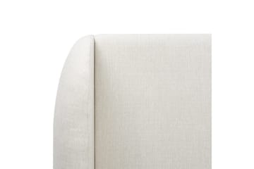 Seng med lagring Monestier - Hvit, 180x200 cm - Møbler - Senger - Senger med oppbevaring