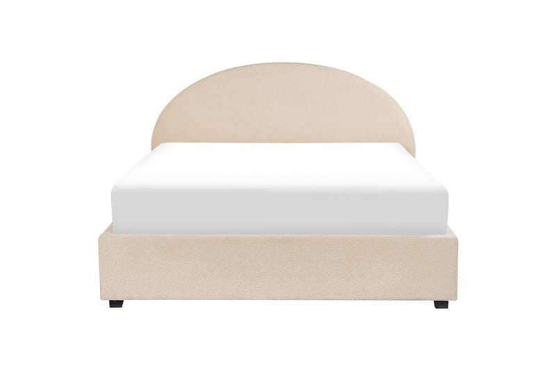 Seng med lagring Vaucluse - Beige/Bouclé, 180x200 cm - Møbler - Senger - Senger med oppbevaring