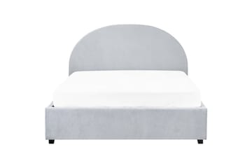 Seng med lagring Vaucluse - Lys blå/Polyester, Lyseblå/Polyester, 140x200 cm - Møbler - Senger - Senger med oppbevaring