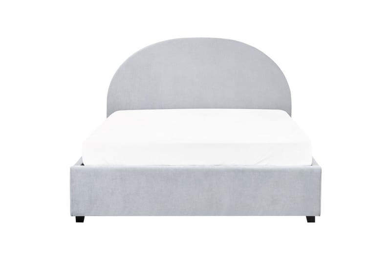 Seng med lagring Vaucluse - Lys blå/Polyester, Lyseblå/Polyester, 140x200 cm - Møbler - Senger - Senger med oppbevaring