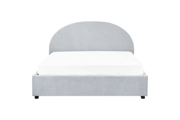 Seng med lagring Vaucluse - Lys blå/Polyester, Lyseblå/Polyester, 160x200 cm - Møbler - Senger - Senger med oppbevaring